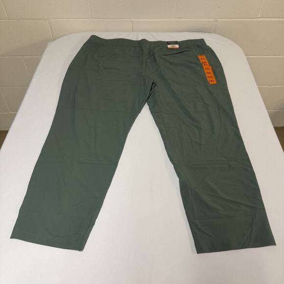 NWT Eddie Bauer Women’s Green Traveler Ankle Pants UPF 50 (XXL) Hiking Outdoor - Picture 2 of 16